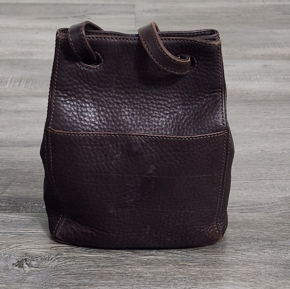 Vintage Coach Sonoma Drawstring Leather Crossbody Bag - Picture 4 of 13